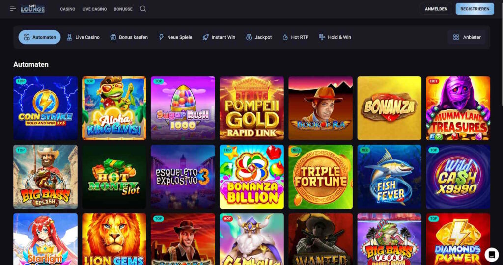 slotlounge automatenspiele