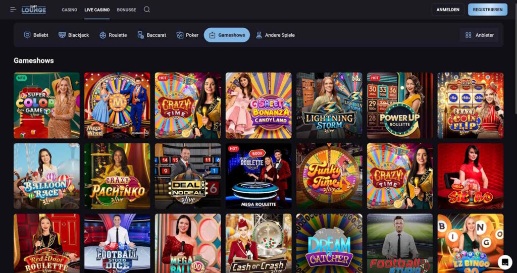 slotlounge gameshows