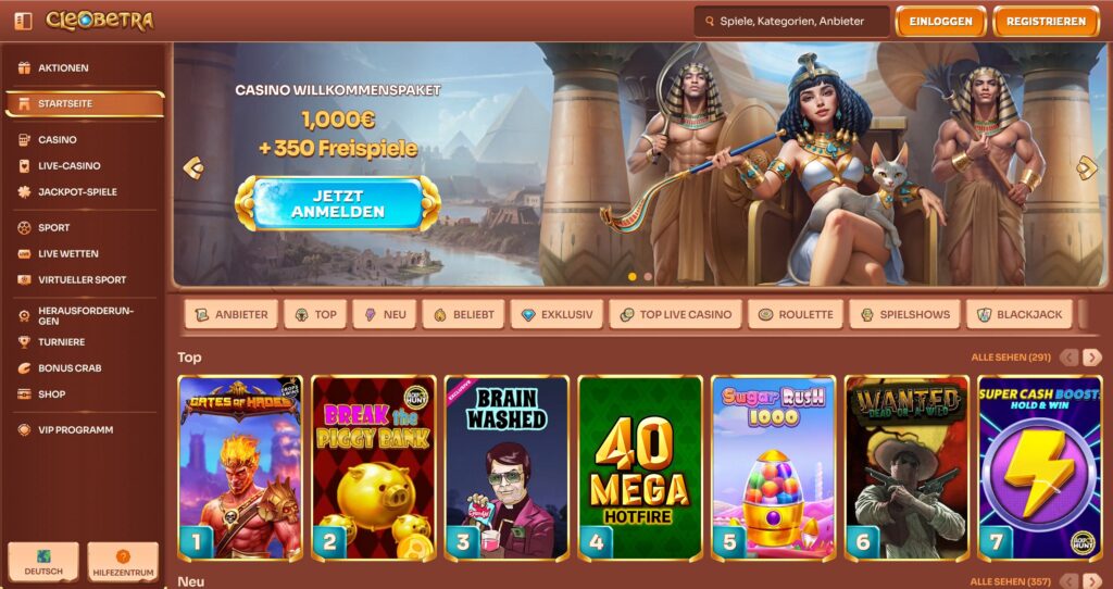 Cleobetra Casino Startseite