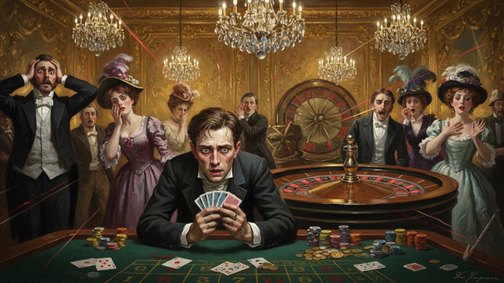 Der Spieler Glücksspielmotiv